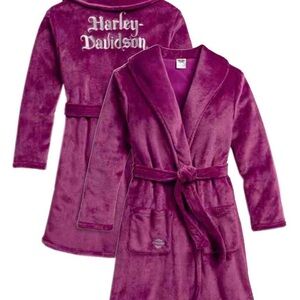 Harley-Davidson Rich Purple Plush Robe